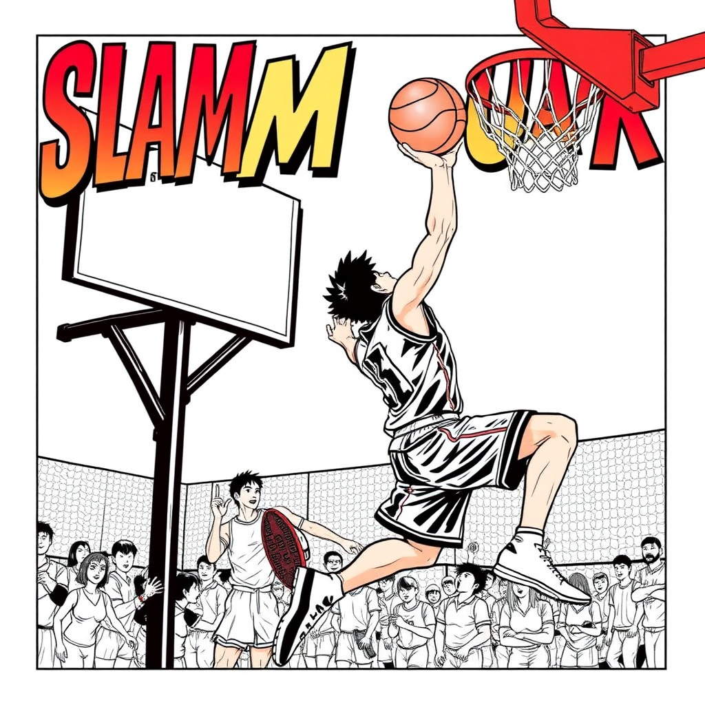 Slam Dunk Manga Cover